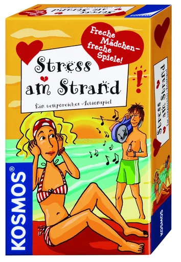 Board game, Stress am Strand