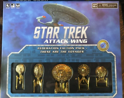 Star Trek: Attack Wing – Federation Faction Pack: These Are the Voyages