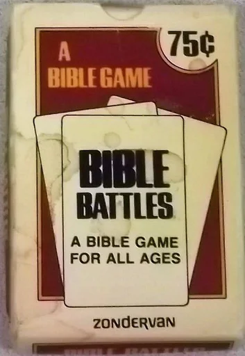 Board game, Bible Battles