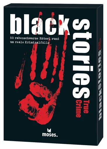 Board game, Black Stories: True Crime