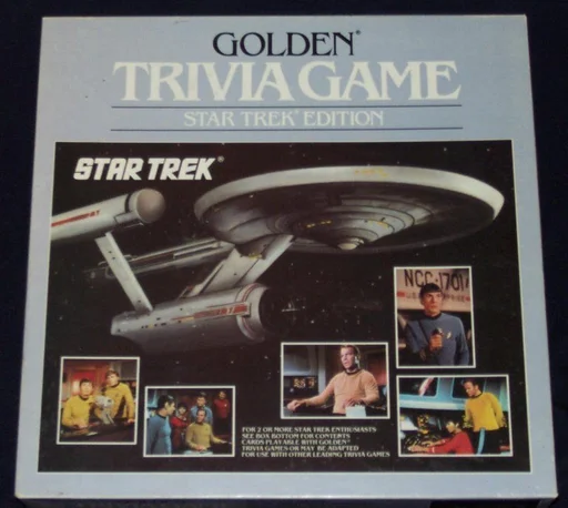 Board game, Golden Trivia Game: Star Trek Edition