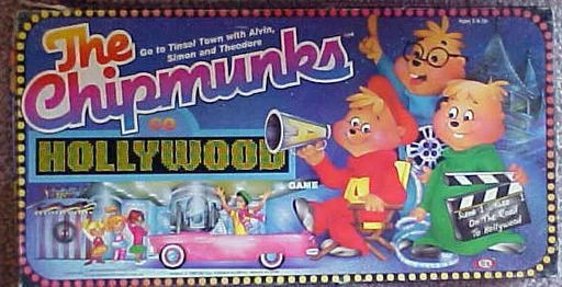 Board game, The Chipmunks Go Hollywood