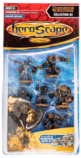 Heroscape: D3 Moltenclaw's Invasion – Bugbears and Orcs Army Expansion