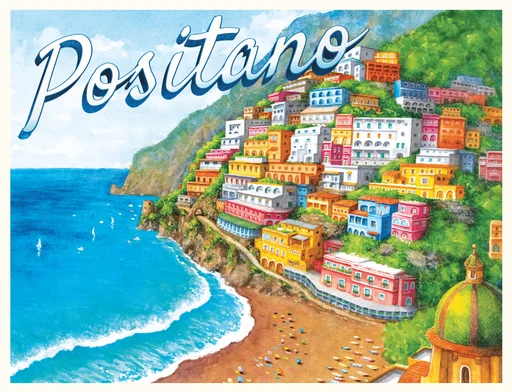 Board game, Positano