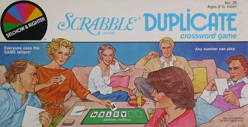 Board game, Scrabble Duplicate Crossword Game