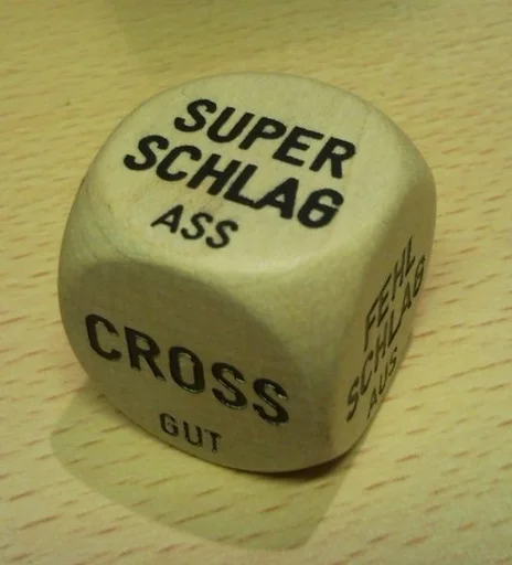Board game, Superschlag: Der Tennis Würfel