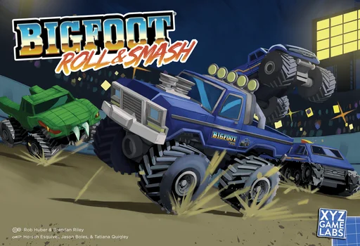 Board game, BIGFOOT: Roll & Smash