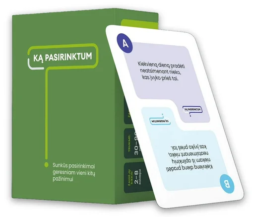 Board game, Ką pasirinktum?