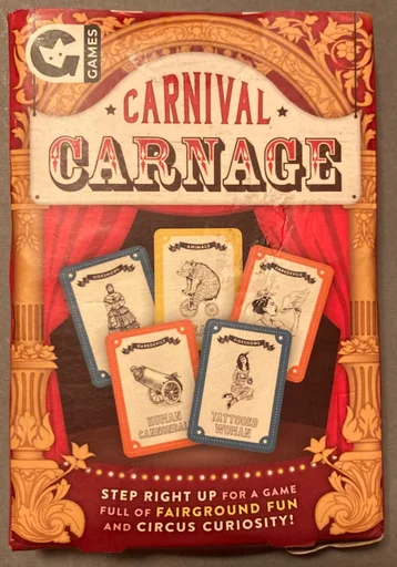 Board game, Carnival Carnage