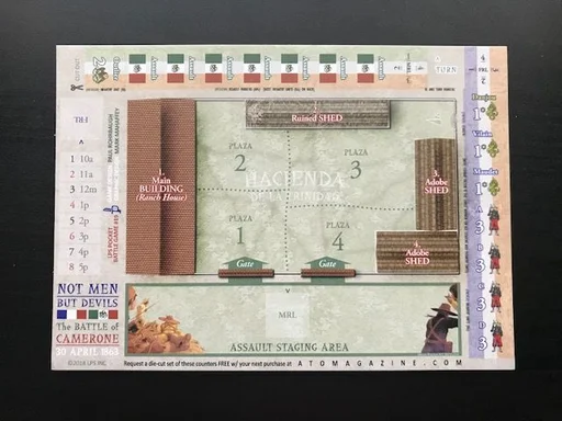 Board game, Not Men But Devils: The Battle of Camerone