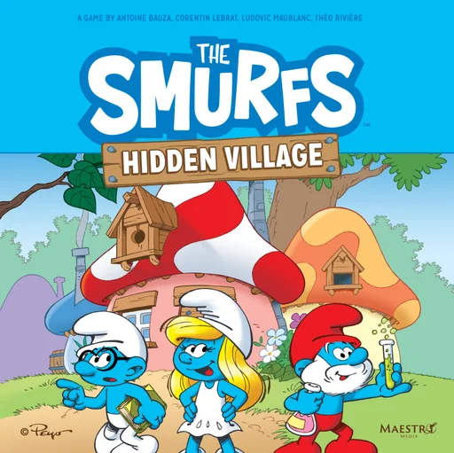Board game, The Smurfs: Hidden Village