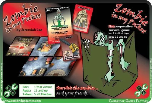 Board game, Zombie in My Pocket