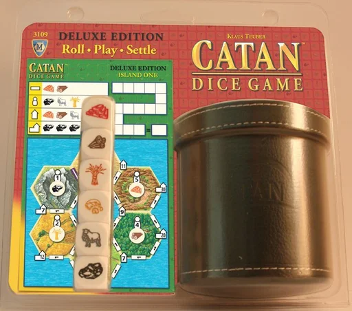 Board game, Catan Dice Game Deluxe Edition