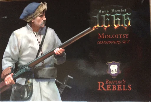 Anno Domini 1666: Bohun's Rebels – Moloitsy Commoners Set