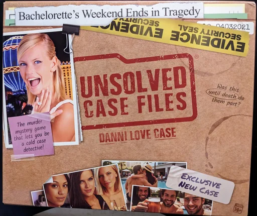 Board game, Unsolved Case Files: Danni Love