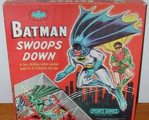 Board game, Batman Swoops Down