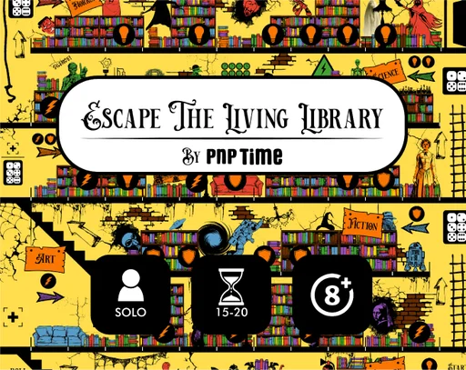 Board game, Escape the Living Library
