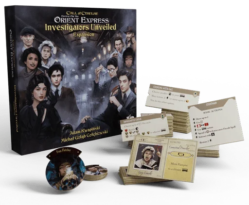 Horror on the Orient Express: The Board Game – Investigators Unveiled Expansion
