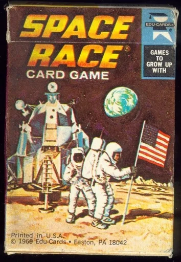 Board game, Space Race Card Game
