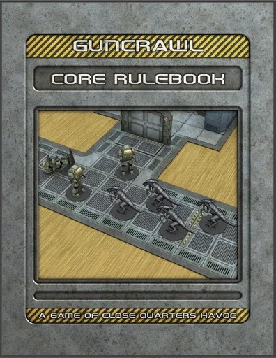 Board game, GunCrawl: A Game of Close Quarters Havoc