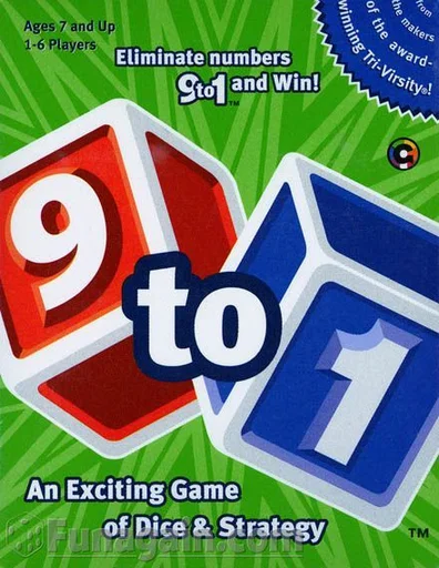 Board game, 9 to 1