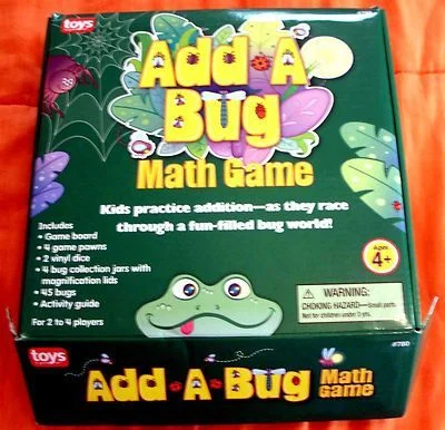 Board game, Add a Bug Math Game