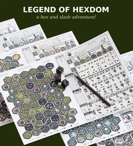 Board game, Legend of Hexdom