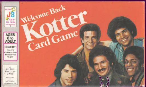 Board game, Welcome Back Kotter Card Game