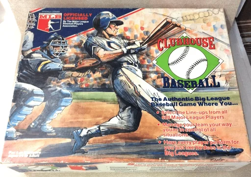 Board game, Clubhouse Baseball