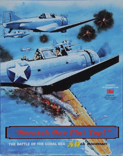 Board game, "Scratch One Flat Top!"