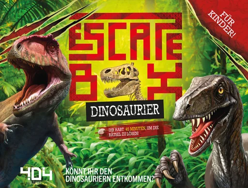 Board game, Escape Box: Dinosaurier
