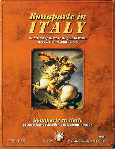 Board game, Bonaparte in Italy: The Defense of Mantua & the Quadrilateral, July 29, 1796 - January 30, 1797