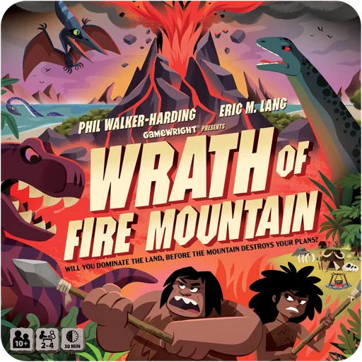 Board game, Wrath of Fire Mountain