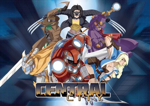 Board game, Central City: Heroes