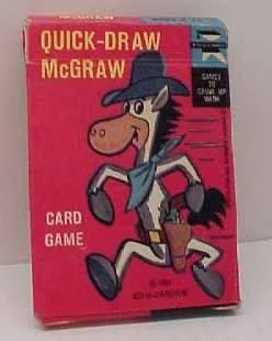 Board game, Quick Draw McGraw Card Game
