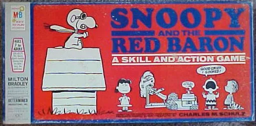 Board game, Snoopy and the Red Baron