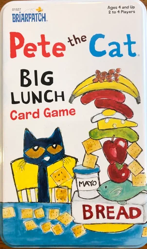 Board game, Pete the Cat: Big Lunch Card Game