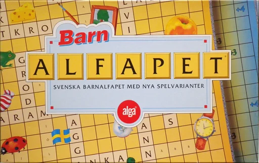Board game, Barn Alfapet