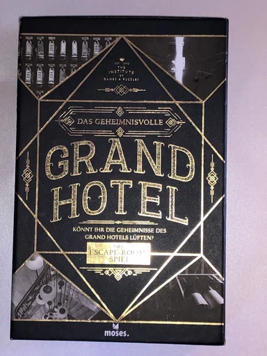Board game, Das geheimnisvolle Grand Hotel