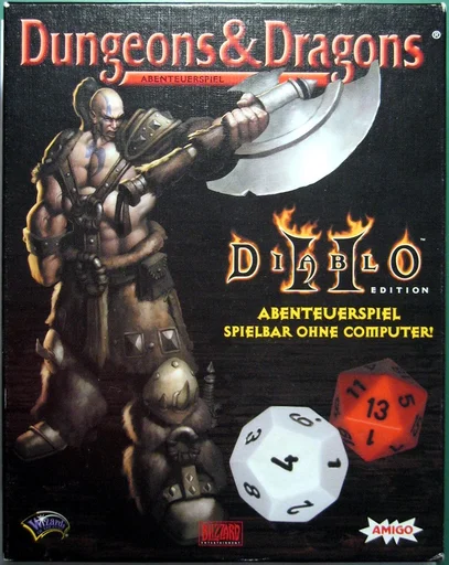Board game, Dungeons & Dragons Adventure Game: Diablo II Edition