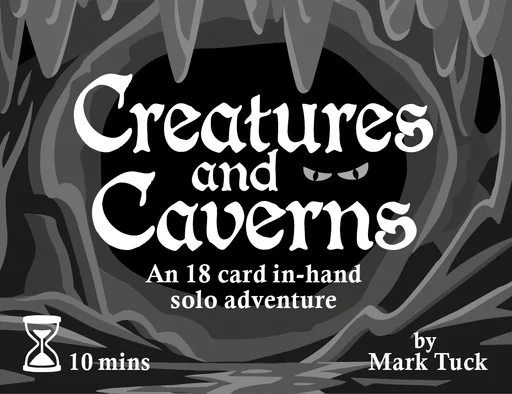 Board game, Creatures and Caverns