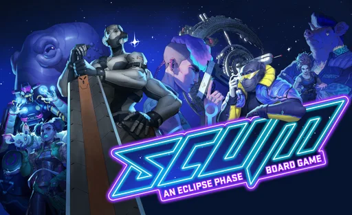 Board game, SCUM: An Eclipse Phase Board Game