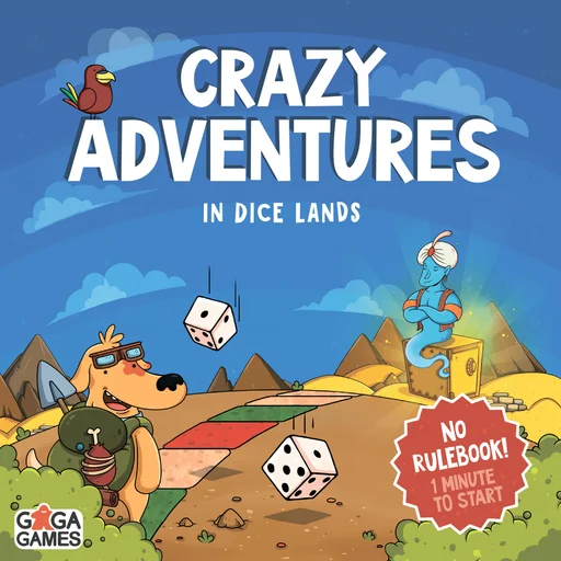 Board game, Crazy Adventures