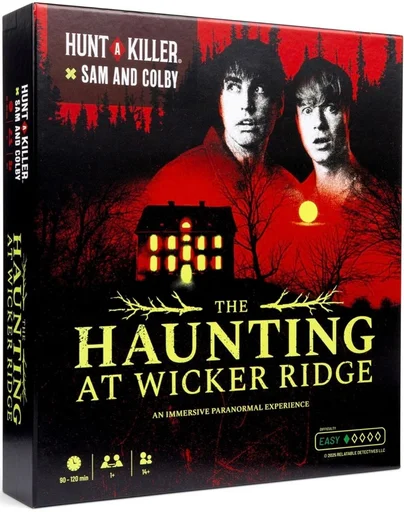 Board game, Hunt A Killer x Sam and Colby: The Haunting at Wicker Ridge