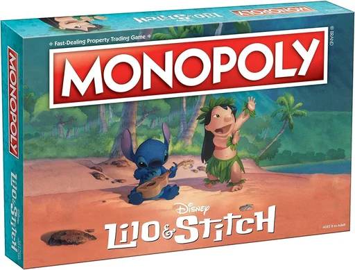 Board game, Monopoly: Disney Lilo & Stitch