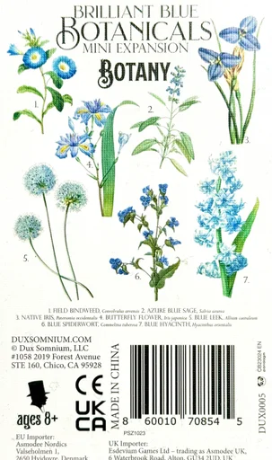 Botany: Brilliant Blue Botanicals