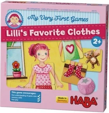 Board game, Lilli's Favorite Clothes