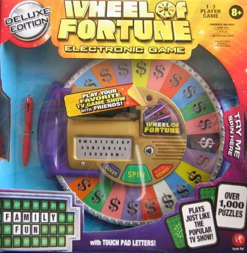 Board game, Wheel of Fortune Electronic Game