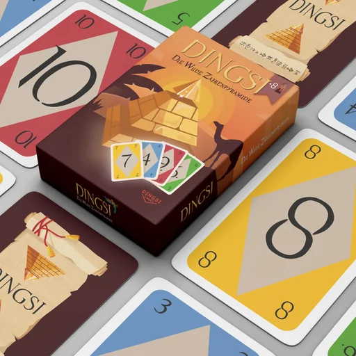 Board game, Dingsi: die wilde Zahlenpyramyde