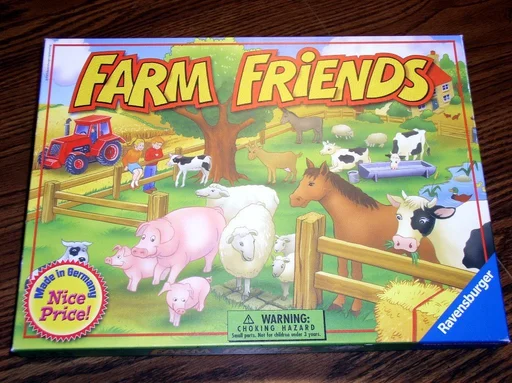 Board game, Farm Friends